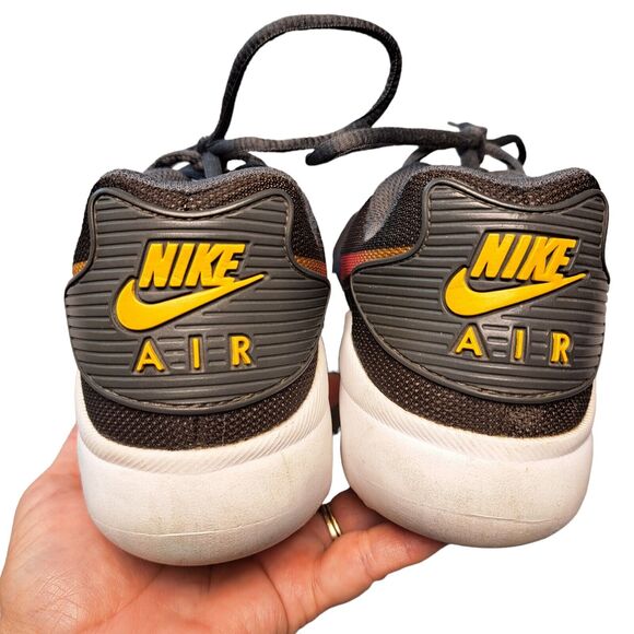 NIKE AIR MAX OKETO ATHLETIC SHOES WOMENS SIZE 6.5 DARK GRAY RAINBOW SWISH SCHOOL - Picture 6 of 11